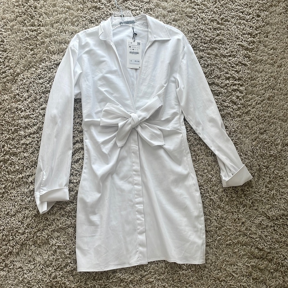 White Zara Dress